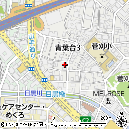 マルニスタジオレコーディングスタジオ周辺の地図