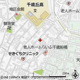 東京都世田谷区船橋3丁目3-7周辺の地図