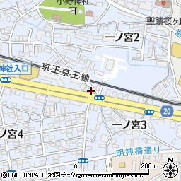ほっかほか弁当日本亭聖蹟桜ヶ丘店周辺の地図