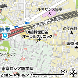 東京都世田谷区宮坂2丁目18-1周辺の地図