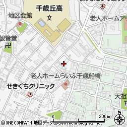 東京都世田谷区船橋3丁目3-8周辺の地図