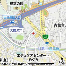 東京都目黒区大橋1丁目6-15周辺の地図