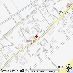 千葉県匝瑳市野手17143周辺の地図