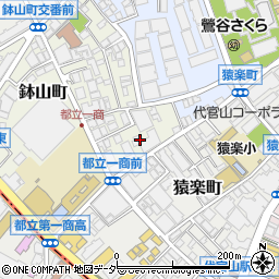東京都渋谷区鉢山町7周辺の地図