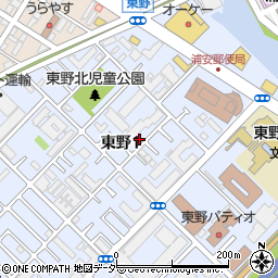 東野第3街区公園周辺の地図