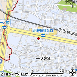 小平うどん 聖蹟桜ヶ丘店周辺の地図