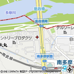 東京都稲城市大丸2252-2周辺の地図