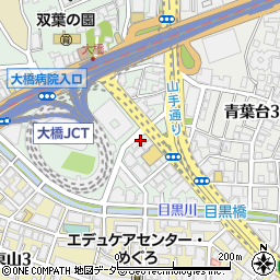 東京都目黒区大橋1丁目6-16周辺の地図