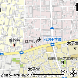 東京都世田谷区代沢4丁目7-16周辺の地図