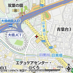 東京都目黒区大橋1丁目6-1周辺の地図