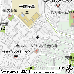 東京都世田谷区船橋3丁目3-12周辺の地図