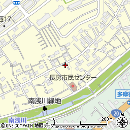 東京都八王子市長房町504周辺の地図