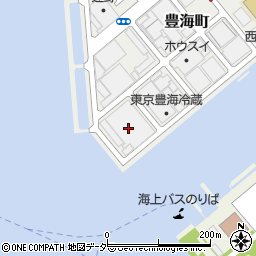 東京都中央区豊海町15周辺の地図