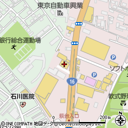 株式会社ジョイフル本田　リフォーム千葉店周辺の地図