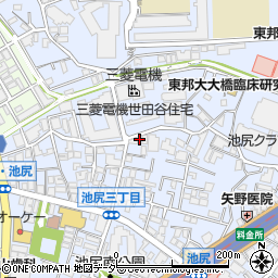 東京都世田谷区池尻3丁目周辺の地図