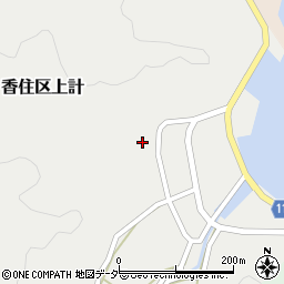 兵庫県美方郡香美町香住区上計1180周辺の地図