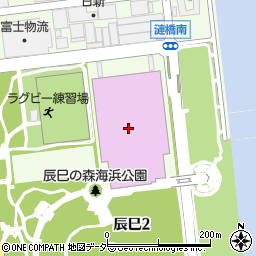東京アクアティクスセンター周辺の地図
