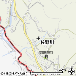 神奈川県相模原市緑区佐野川3338周辺の地図