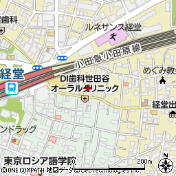 東京都世田谷区宮坂2丁目18-16周辺の地図