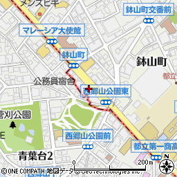 東京都渋谷区鉢山町15周辺の地図