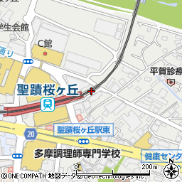 東京都多摩市関戸2丁目41周辺の地図