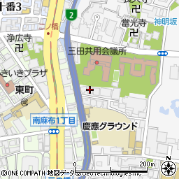 三田ロイヤル周辺の地図