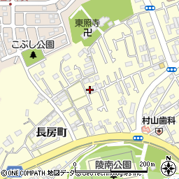 東京都八王子市長房町1381周辺の地図