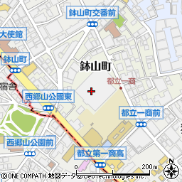 東京都渋谷区鉢山町9周辺の地図