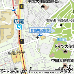 コムト広尾ビル周辺の地図