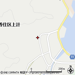 兵庫県美方郡香美町香住区上計1178周辺の地図