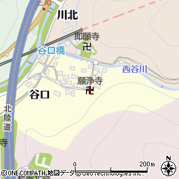 願浄寺周辺の地図