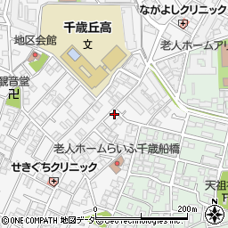 東京都世田谷区船橋3丁目3-11周辺の地図