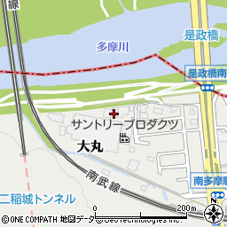 東京都稲城市大丸2285-76周辺の地図