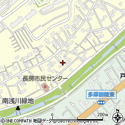 東京都八王子市長房町492-12周辺の地図