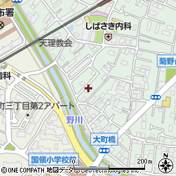 リバーサイド菊野台周辺の地図