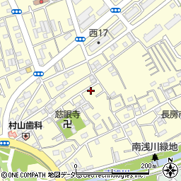 東京都八王子市長房町1481-21周辺の地図