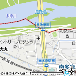 東京都稲城市大丸2285-44周辺の地図