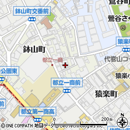東京都渋谷区鉢山町6周辺の地図