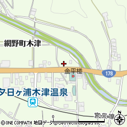 京都府京丹後市網野町木津191周辺の地図