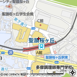 ミキハウス桜ヶ丘京王店周辺の地図