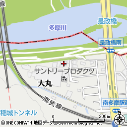 東京都稲城市大丸2285-75周辺の地図