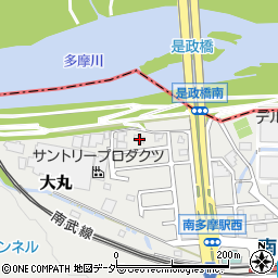 東京都稲城市大丸2285-31周辺の地図