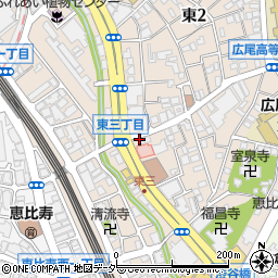 イエローカンパニー 恵比寿本店周辺の地図