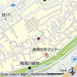 東京都八王子市長房町512周辺の地図