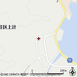 兵庫県美方郡香美町香住区上計1173周辺の地図