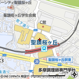 マジックミシン　聖蹟桜ヶ丘ショッピングセンター店周辺の地図