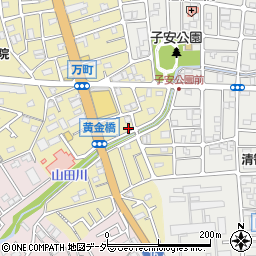 東京都八王子市万町55周辺の地図