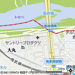 東京都稲城市大丸2285-34周辺の地図