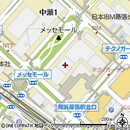 千葉興業銀行幕張テクノガーデン ＡＴＭ周辺の地図