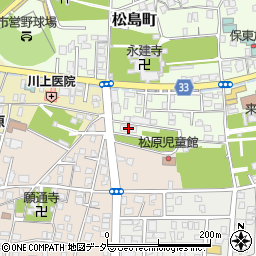 敦賀市松原公民館周辺の地図